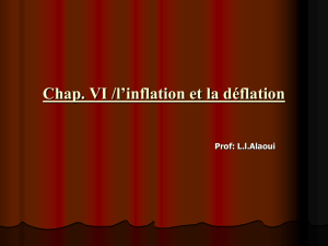 1 / les causes réelles et monétaires de la variation des prix