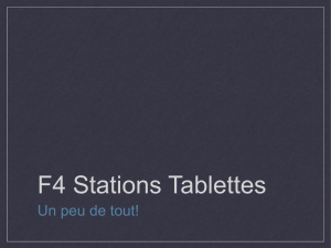 F4.Stations Tablettes