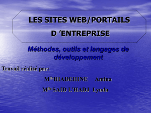 portail d`entreprise