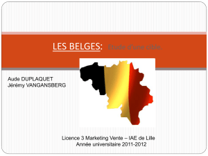 les belges - Marketing4innovation.com