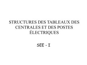 Schémas-Centrales et Postes électriques