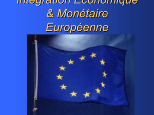 Intégration Économique Européenne