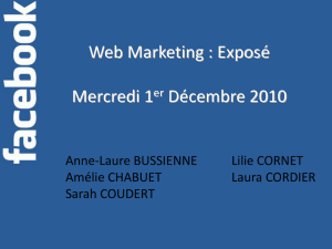 500 millions - Efap 3 - 2011/ 2012 Web marketing et stratégies