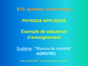 Système AGRITEC, enseignement de la physique appliquée