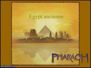Le Nil : "l`ÂME" d`ancienne Egypte