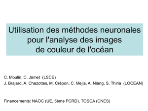 Utilisation des méthodes neuronales pour l`analyse - SAMA-IPSL