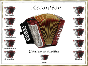 Quitter Cliquer sur un accordéon Valse Acordéon Java Bleu