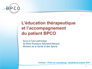 Nombre de programmes d`ETP