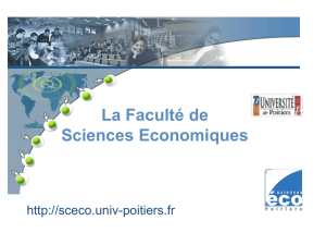 Faculté de Sciences Économiques de l`université de Poitiers
