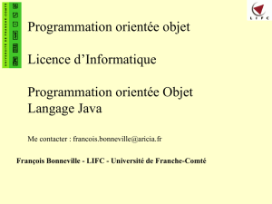 Types de base - Structures de contrôle