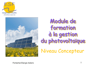 Concepteur - Energies Sans Frontières