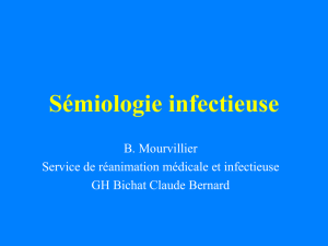Sémiologie infectieuse