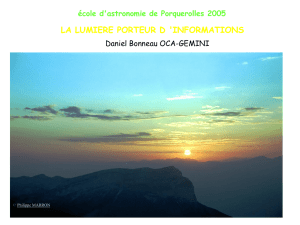 école d`astronomie de Porquerolles 2005