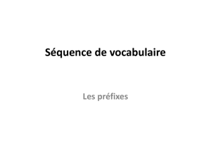 séquence prefixe Laure