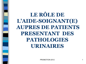 pathologies urinaires 28/03