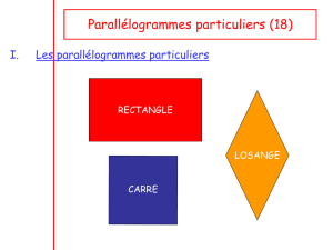 Le parallélogramme (Chap7)