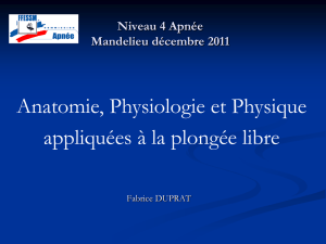 Physiologie et anatomie.