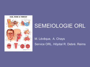 semeiologie otologique