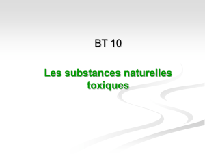 Les substances antinutritives des aliments - UTC