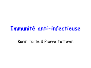 Immunité anti-infectieuse