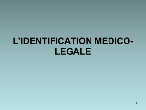 Identification médico
