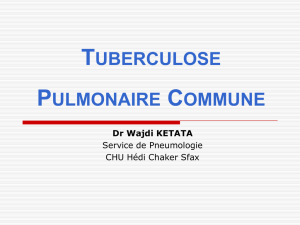 Tuberculose pulmonaire commune