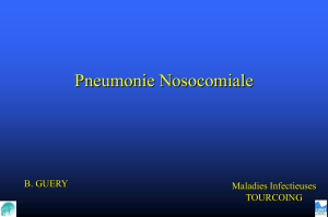 Pneumonie nosocomiale