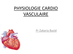 physiologie cardio vasculaire introduction 1