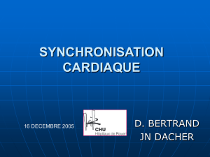 synchronisation cardiaque