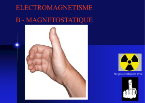 Magnétostatique 1