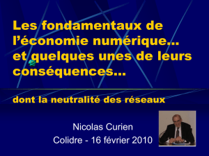 Conférence de Nicolas Curien