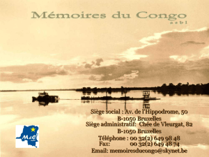 Mémoires du Congo