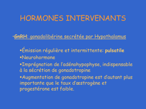 hormones intervenants
