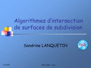 Présentation - Sandrine Lanquetin