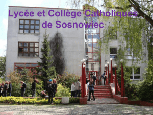 Équipe des écoles catholiques de Sosnowiec au nom de Saint