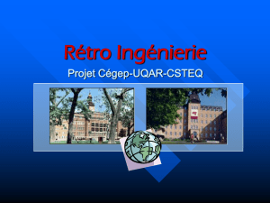 Projet Cégep-UQAR-CSTEQ Ce qu`on attend de vous…