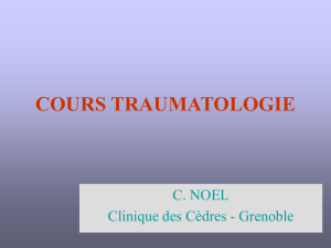 Cours Oph : Traumatologie