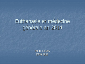 Euthanasie JEP 2014