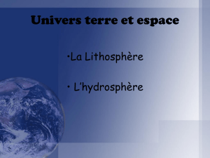 Univers terre et espace