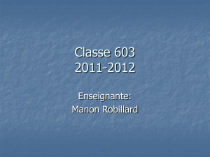 Classe 603 2009-2010