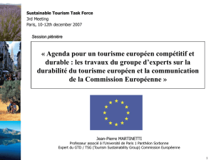 Tourisme et Agenda 21 europeen 11 12 07.pps