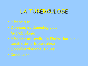 la tuberculose