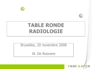 table ronde radiologie