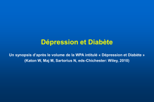 Dépression et Diabète