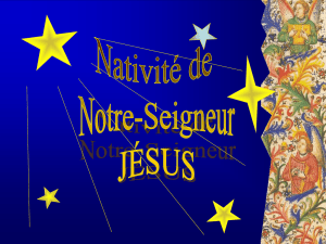 Nativité de Notre-Seigneur Jésus - Abbaye Sainte