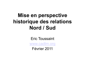 Relations Nord / Sud
