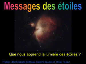 Messages des étoiles