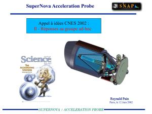 () 12/6/02 - SuperNova Acceleration Probe SATellite