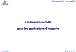 Les besoins en CAN pour les applications d`imagerie