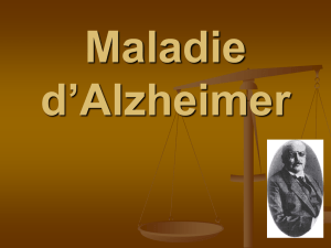 Maladie d`Alzheimer